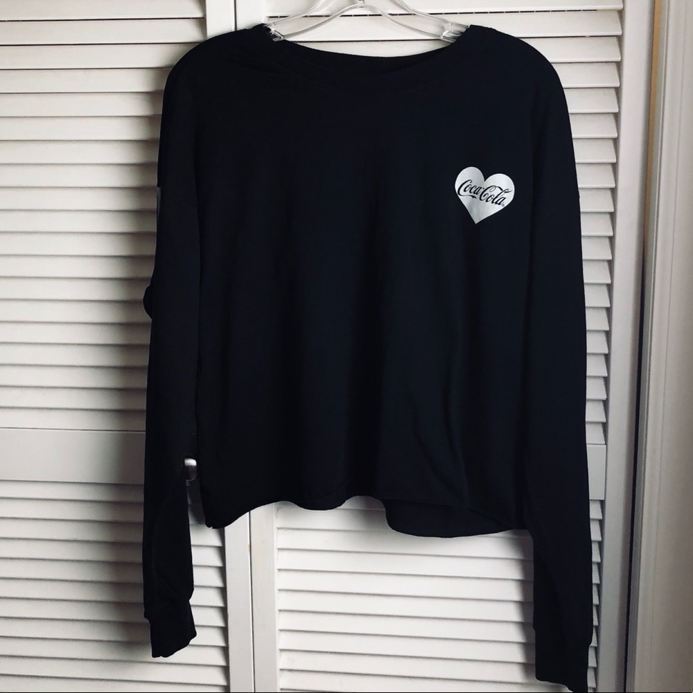 COCA COLA CROP STYLE SHIRT